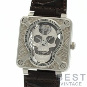 【中古】BELL & ROSS BR 01 LAUGHING SKULL LIMITED EDITION OF 500 PIECES ベル&ロス BR01 ラフィングスカル 世界限定500本 BR01-SKULL-SK-ST