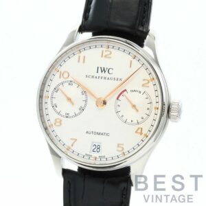 【中古】IWC PORTUGIESER AUTOMATIC 7DAYS アイ・ダブリュー・シー ポルトギーゼ オートマティック 7デイズ IW500114