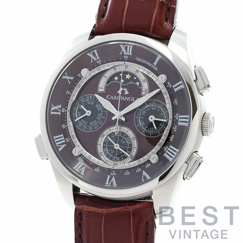【中古】CITIZEN CAMPANOLA GRAND COMPLICATION KOKIAKE COLOR ) シチズン カンパノラ グランドコンプリケーション 深緋(こきあけ) CTR57-1001(6772-T007902TA)
