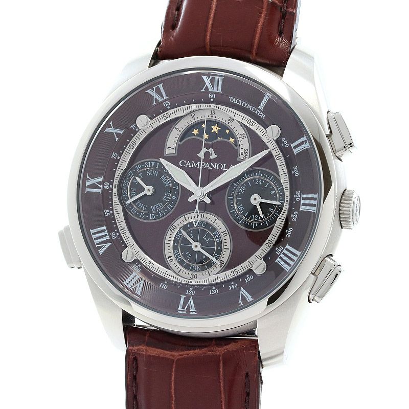 【中古】CITIZEN CAMPANOLA GRAND COMPLICATION KOKIAKE COLOR ) シチズン カンパノラ グランドコンプリケーション 深緋(こきあけ) CTR57-1001(6772-T007902TA)