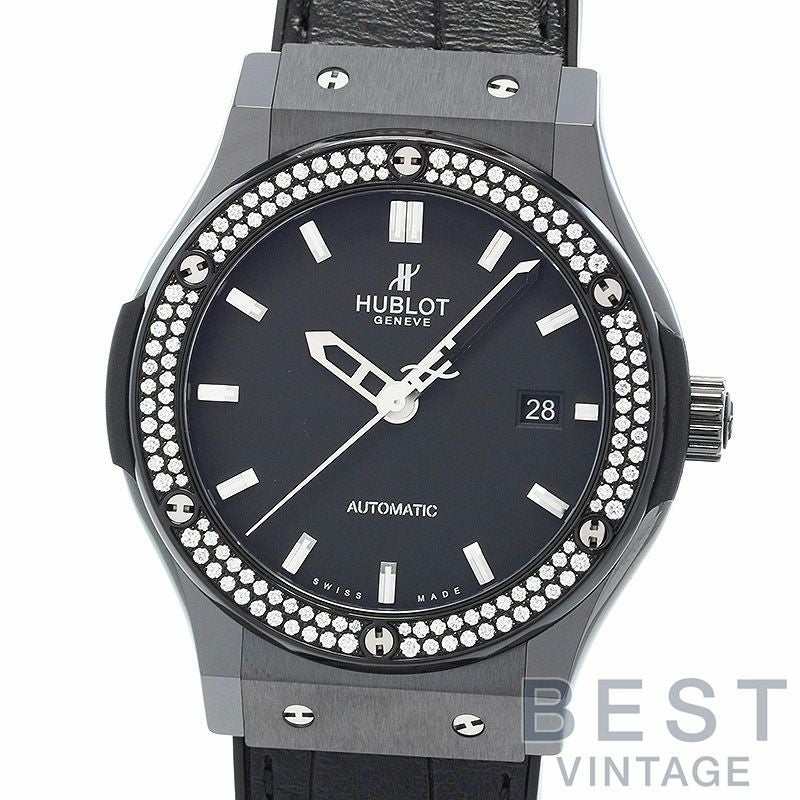【中古】HUBLOT CLASSIC FUSION BLACK MAGIC ウブロ クラシックフュージョン ブラックマジック 542.CM.1170.LR.1104