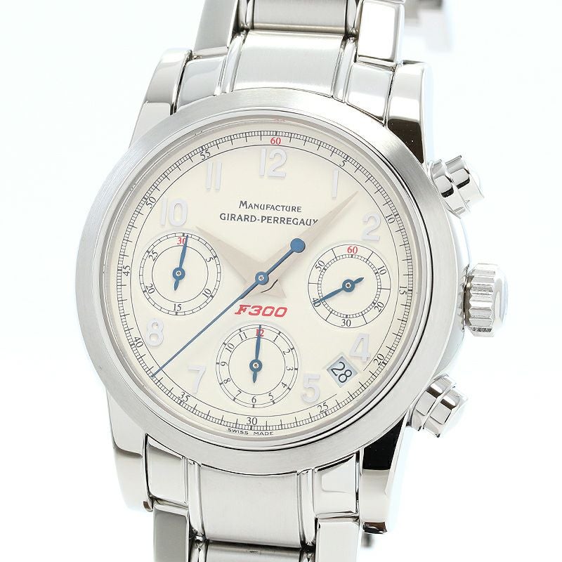 【中古】GIRARD-PERREGAUX FERRARI CHRONOGRAPH F300 ジラール・ペルゴ フェラーリ クロノグラフ F300 80200.1.11