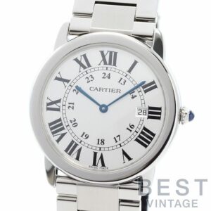 【中古】CARTIER RONDE SOLO DE CARTIER WATCH LM / RONDE SOLO LM カルティエ ロンドソロ ドゥ カルティエ 36MM W6701005