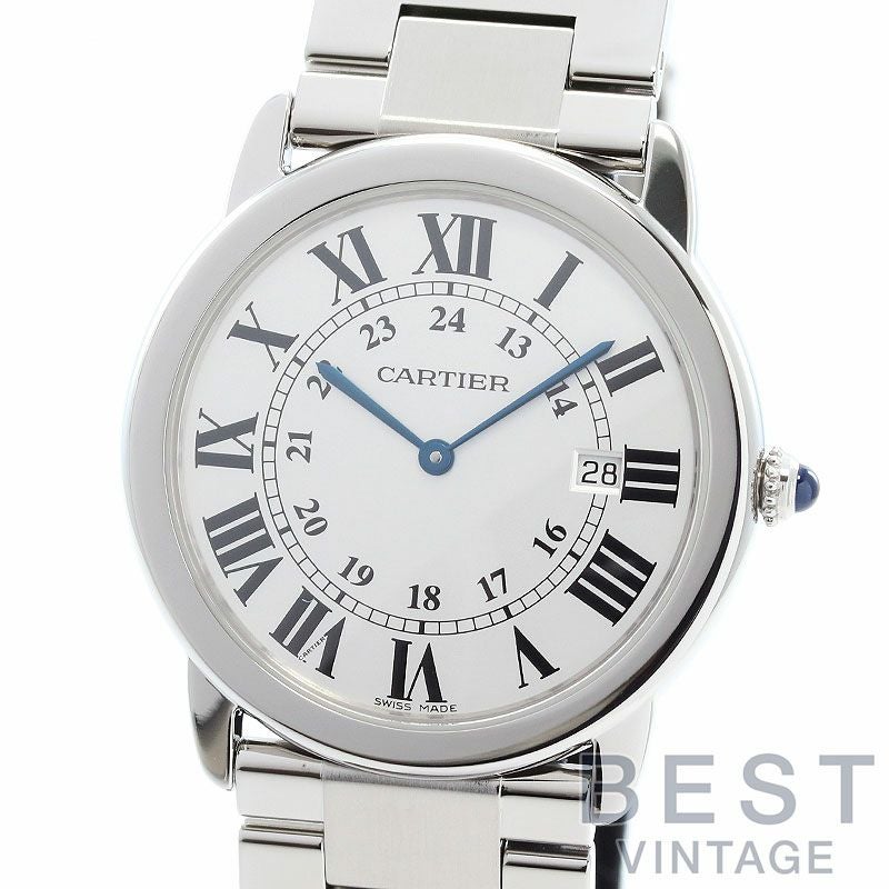【中古】CARTIER RONDE SOLO DE CARTIER WATCH LM / RONDE SOLO LM カルティエ ロンドソロ ドゥ カルティエ 36MM W6701005