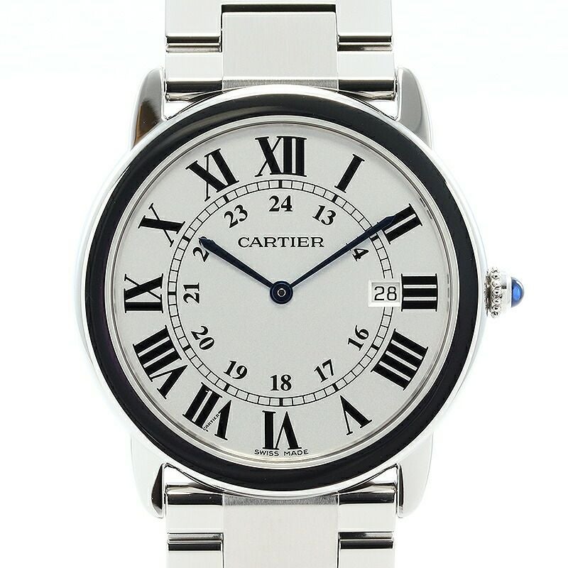 【中古】CARTIER RONDE SOLO DE CARTIER WATCH LM / RONDE SOLO LM カルティエ ロンドソロ ドゥ カルティエ 36MM W6701005