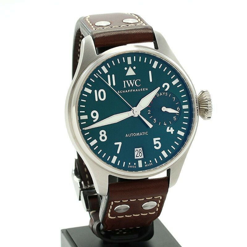 【中古】IWC BIG PILOT'S WATCH GREEN EDITION BOUTIQUE EXCLUSIVE アイ・ダブリュー・シー ビッグパイロットウォッチ グリーンエディション ブティック限定 IW501015