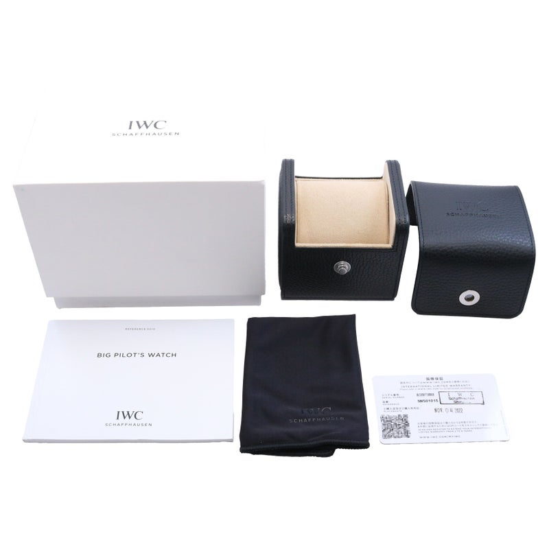 【中古】IWC BIG PILOT'S WATCH GREEN EDITION BOUTIQUE EXCLUSIVE アイ・ダブリュー・シー ビッグパイロットウォッチ グリーンエディション ブティック限定 IW501015