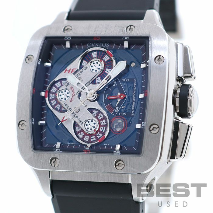 【中古】CVSTOS EVOSQUARE HIGH FIDILITY クストス エヴォスクエア ハイフィディリティ CVE45-CHR-HF ST