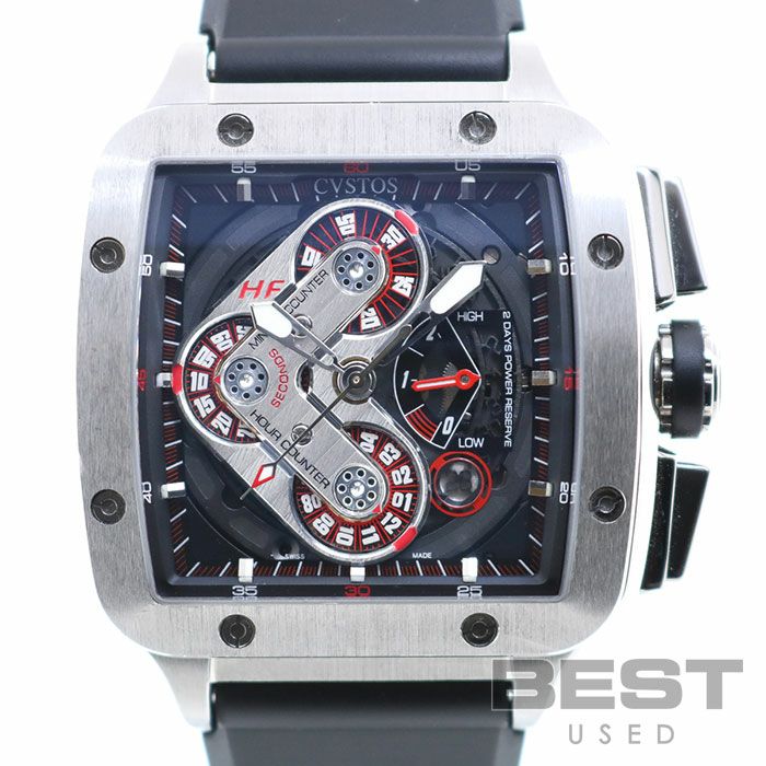 【中古】CVSTOS EVOSQUARE HIGH FIDILITY クストス エヴォスクエア ハイフィディリティ CVE45-CHR-HF ST