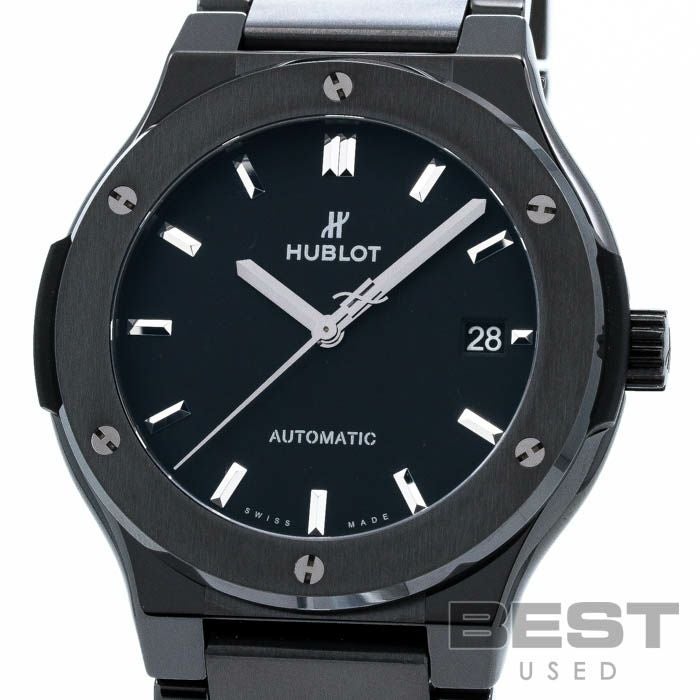 【中古】HUBLOT CLASSIC FUSIONBLACK MAGIC ウブロ クラシックフュージョン ブラックマジック 510.CM.1170.CM