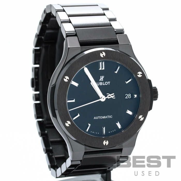 【中古】HUBLOT CLASSIC FUSIONBLACK MAGIC ウブロ クラシックフュージョン ブラックマジック 510.CM.1170.CM