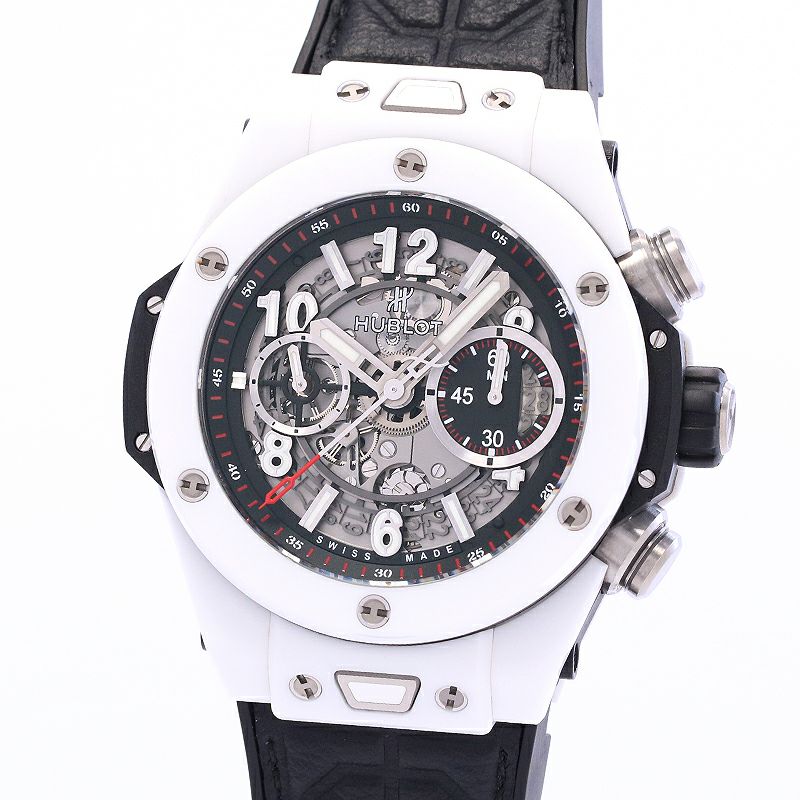 【中古】HUBLOT BIG BANG UNICO WHITE CERAMIC ウブロ ビッグ・バン ウニコ ホワイト セラミック 411.HX.1170.RX