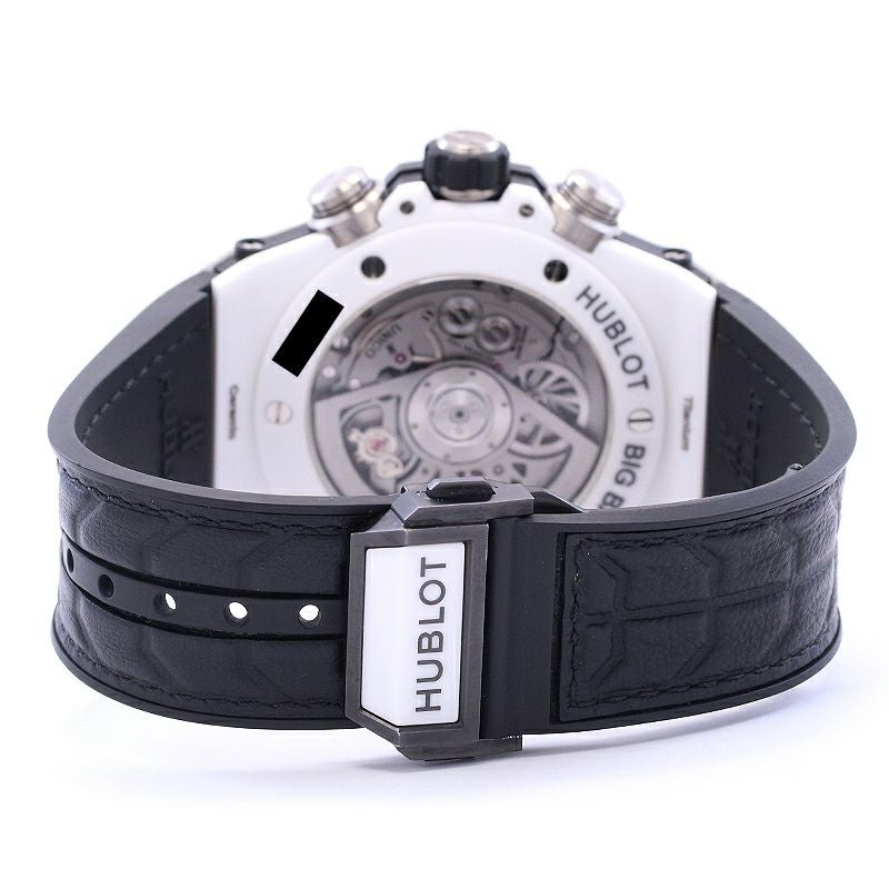 【中古】HUBLOT BIG BANG UNICO WHITE CERAMIC ウブロ ビッグ・バン ウニコ ホワイト セラミック 411.HX.1170.RX