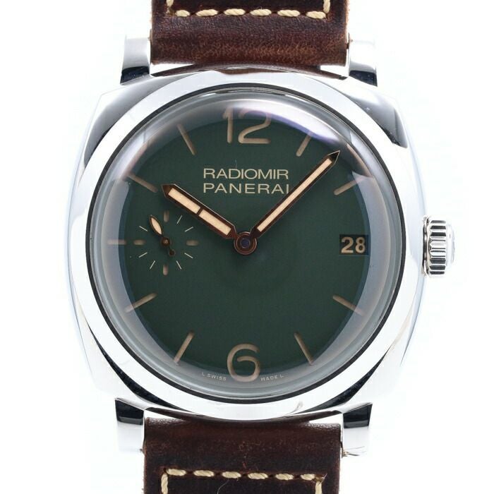 【中古】OFFICINE PANERAI RADIOMIR 1940 3DAYS ACCIAIO BOUTIQUE LIMITED オフィチーネ・パネライ ラジオミール 1940 3DAYS アッチャイオ ブティック限定 世界300本 PAM00736(OP7104)