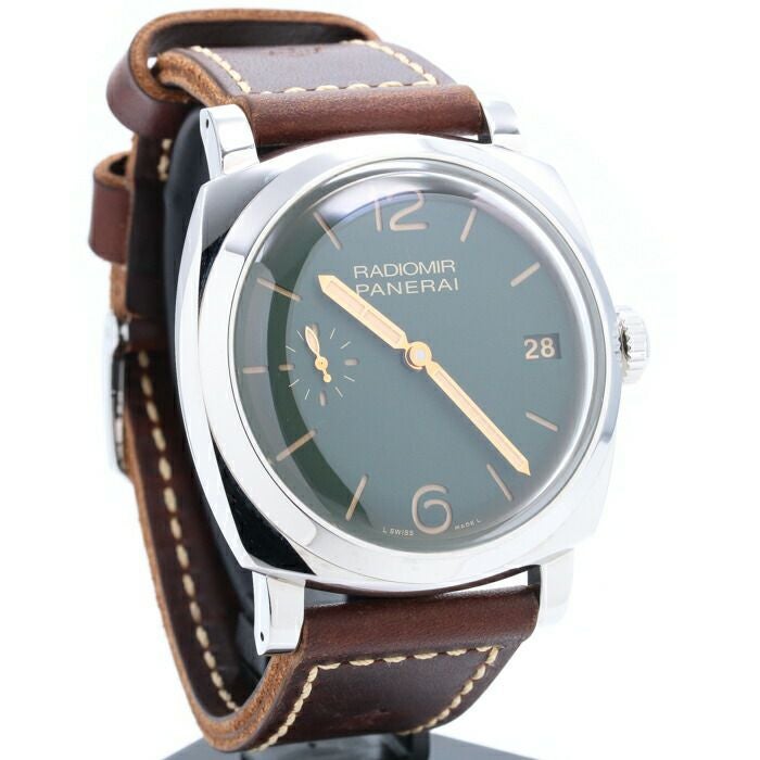 【中古】OFFICINE PANERAI RADIOMIR 1940 3DAYS ACCIAIO BOUTIQUE LIMITED オフィチーネ・パネライ ラジオミール 1940 3DAYS アッチャイオ ブティック限定 世界300本 PAM00736(OP7104)