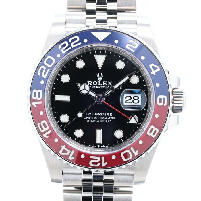 【中古】ROLEX GMT MASTER II ロレックス GMT マスターII 126710BLRO