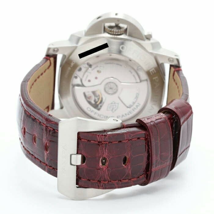 【中古】OFFICINE PANERAI LUMINOR1950 3DAYS GMT ACCIAIO オフィチーネ・パネライ ルミノール 1950 3デイズ GMT アッチャイオ PAM00321(OP6902)