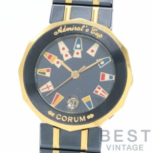 【中古】CORUM ADMIRAL’S CUP コルム アドミラルズカップ ガンブルー 39.610.31V52B