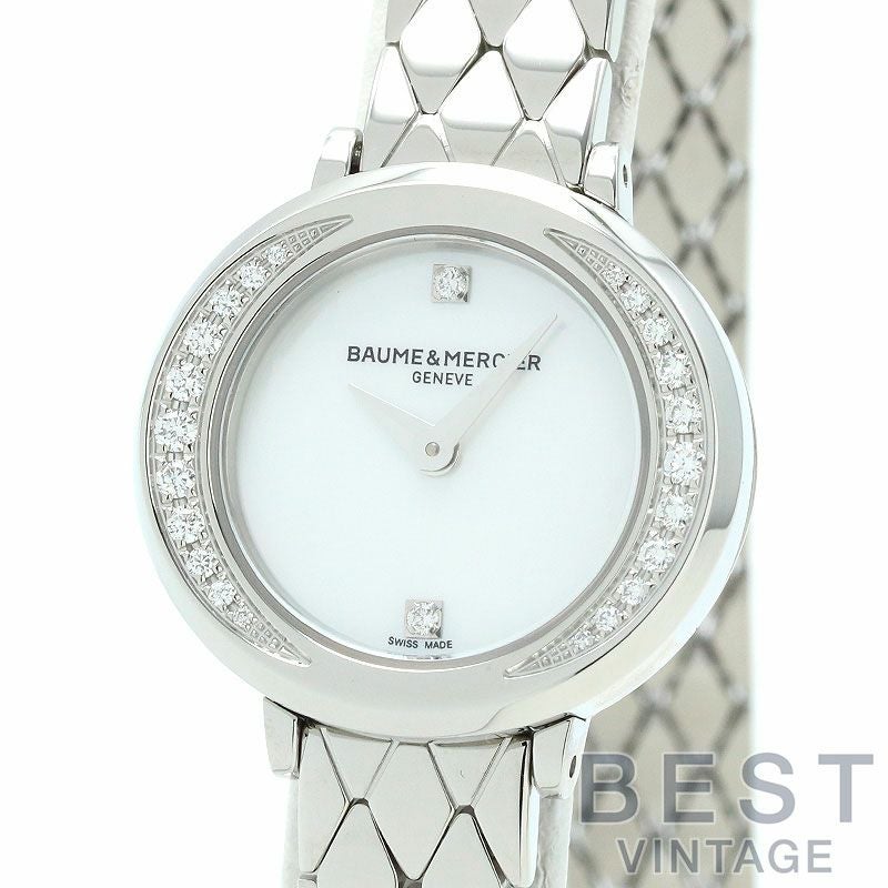 【中古】BAUME&MERCIER PETIT PROMESSE ボーム&メルシェ プティ プロメス MOA10289