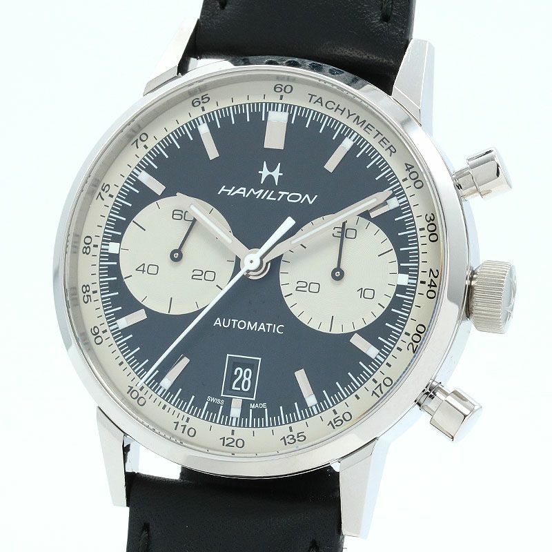 【中古】HAMILTON AMERICAN CLASSIC INTRA-MATIC 68 AUTO CHRONO ハミルトン アメリカンクラシック イントラマティック68 オートクロノ H38716731 (H387160)