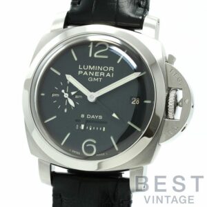 【中古】OFFICINE PANERAI LUMINOR 1950 8 DAYS GMT オフィチーネ パネライ ルミノール 1950 8デイズ GMT PAM00233 (OP7009)