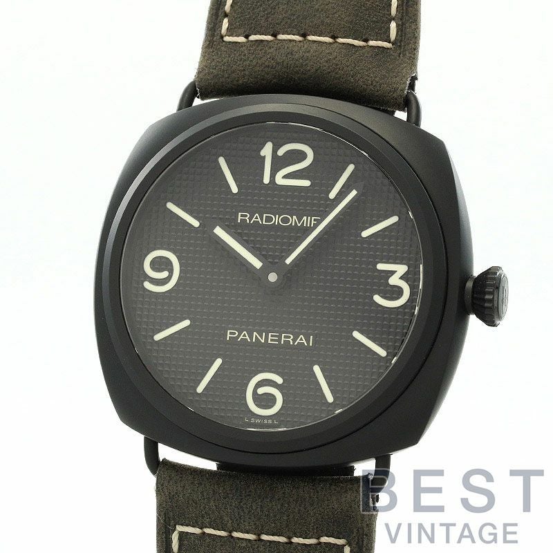 【中古】OFFICINE PANERAI RADIOMIR CERAMICA 45MM オフィチーネ パネライ ラジオミール チェラミカ 45MM PAM00643 (OP6723)