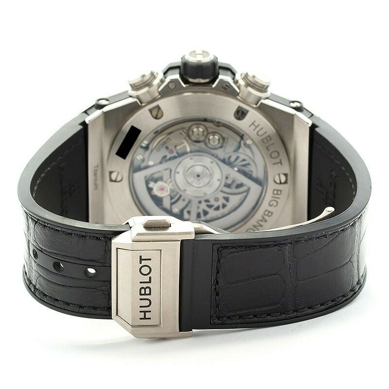 【中古】HUBLOT BIG BANG UNICO TITANIUM DIAMOND ウブロ ビッグバン ウニコ チタニウム ダイヤモンド 411.NX.1170.RX.1104