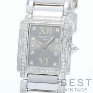 【中古】PATEK PHILIPPE TWENTY-4 パテック・フィリップ トゥエンティフォー 4908/200G-001