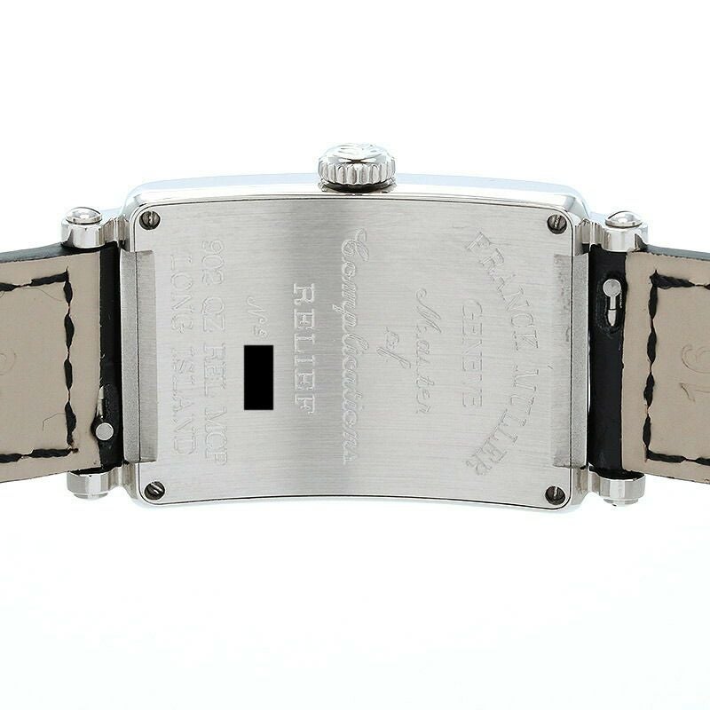 【中古】FRANCK MULLER LONG ISLAND MOTHER OF PEARL RELIEF フランク・ミュラー ロングアイランド マザーオブパール レリーフ 902QZRELMOP