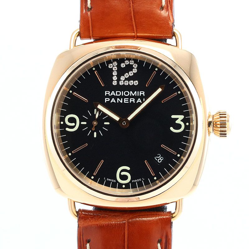 【中古】OFFICINE PANERAI RADIOMIR BLACK AUTOMATIC OROROSSO 40MM オフィチーネ パネライ ラジオミール オートマティック 40MM PAM00137(OP6564)