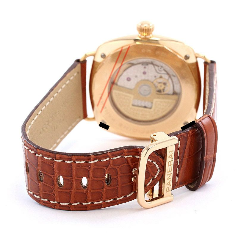 【中古】OFFICINE PANERAI RADIOMIR BLACK AUTOMATIC OROROSSO 40MM オフィチーネ パネライ ラジオミール オートマティック 40MM PAM00137(OP6564)