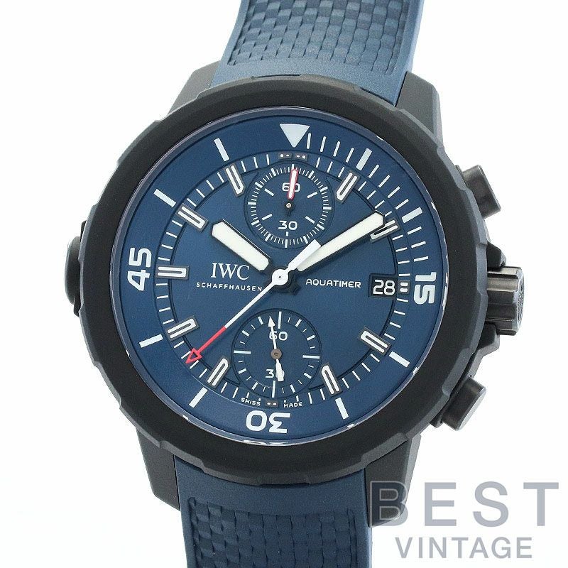 【中古】IWC AQUATIMER CHRONOGRAPH EDITION LAUREUS SPORT FOR GOOD アイ・ダブリュー・シー アクアタイマークロノグラフ ローレウス スポーツ フォー グッド 世界限定1000本モデル IW379507