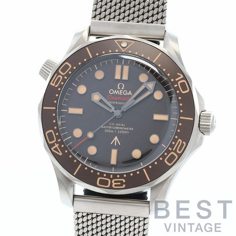 【中古】OMEGA SEAMASTER DIVER 300MCO-AXIAL MASTER CHRONOMETER 42MM 007 EDITION オメガ シーマスター ダイバー300M 42MM 007エディション 210.90.42.20.01.001