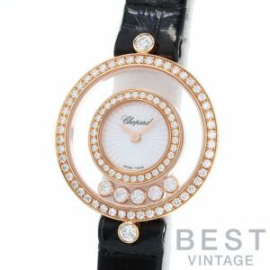 【中古】CHOPARD HAPPY DIAMOND ICON WATCH ショパール ハッピーダイヤモンド アイコン ウォッチ 203957-5214