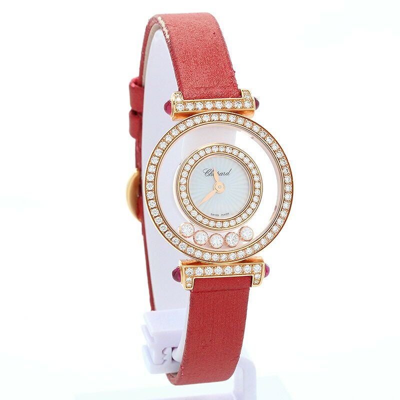 【中古】CHOPARD HAPPY DIAMOND ICON WATCH ショパール ハッピーダイヤモンド アイコン ウォッチ 204780-5301