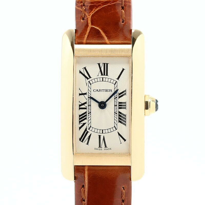 【中古】CARTIER TANK AMERICAINE SMALL MODEL カルティエ タンクアメリカン SM W2601556