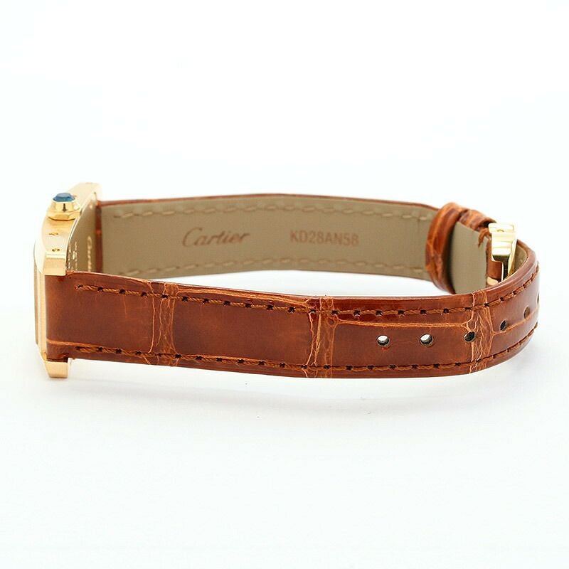 【中古】CARTIER TANK AMERICAINE SMALL MODEL カルティエ タンクアメリカン SM W2601556