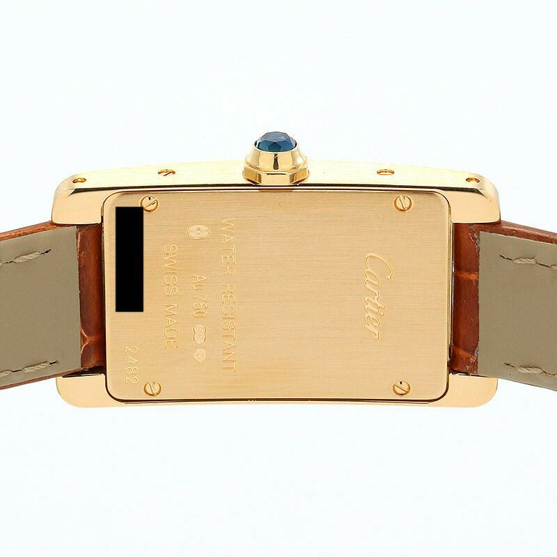 【中古】CARTIER TANK AMERICAINE SMALL MODEL カルティエ タンクアメリカン SM W2601556