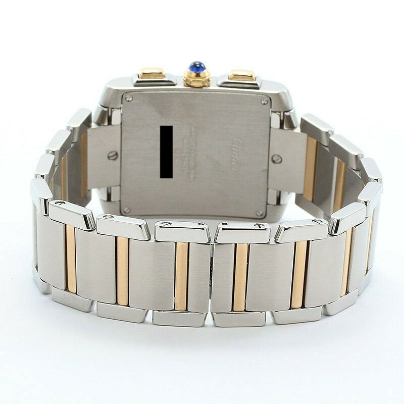 【中古】CARTIER TANK FRANCAISE EXTRA-LARGE MODEL CHRONO REFLEX カルティエ タンクフランセーズXL クロノリフレックス W51004Q4