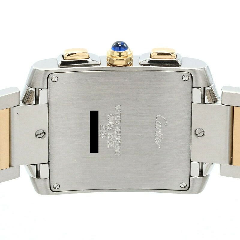 【中古】CARTIER TANK FRANCAISE EXTRA-LARGE MODEL CHRONO REFLEX カルティエ タンクフランセーズXL クロノリフレックス W51004Q4