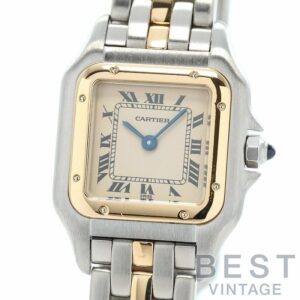 【中古】CARTIER PANTHERE SMALL MODEL 1ROW カルティエ パンテールSM 1ロウ W25029B5