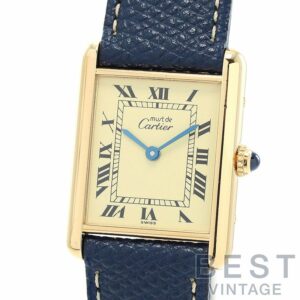 【中古】CARTIER MUST TANK WATCH VERMEIL LARGE MODEL カルティエ マスト タンク ウォッチ LM / マストタンクLMヴェルメイユ W1002753