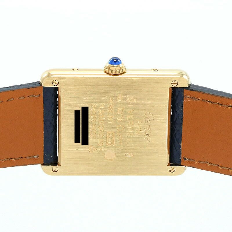 【中古】CARTIER MUST TANK WATCH VERMEIL LARGE MODEL カルティエ マスト タンク ウォッチ LM / マストタンクLMヴェルメイユ W1002753