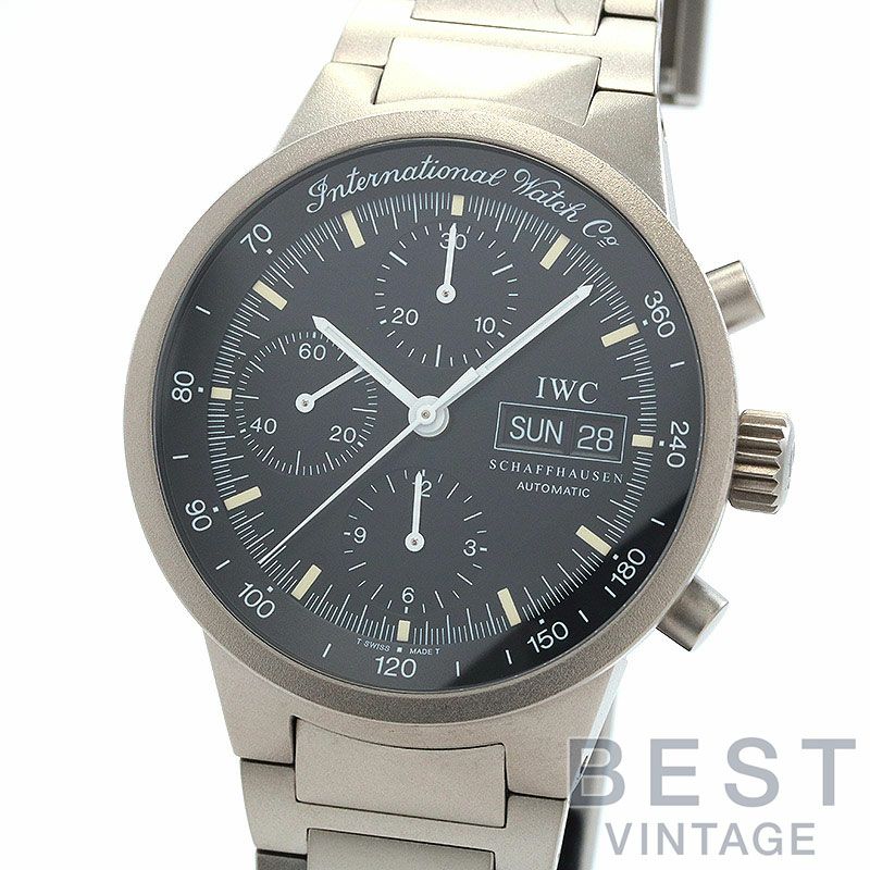 【中古】IWC GST CHRONOGRAPH アイ・ダブリュー・シー GSTクロノグラフ IW370703(3707-003)