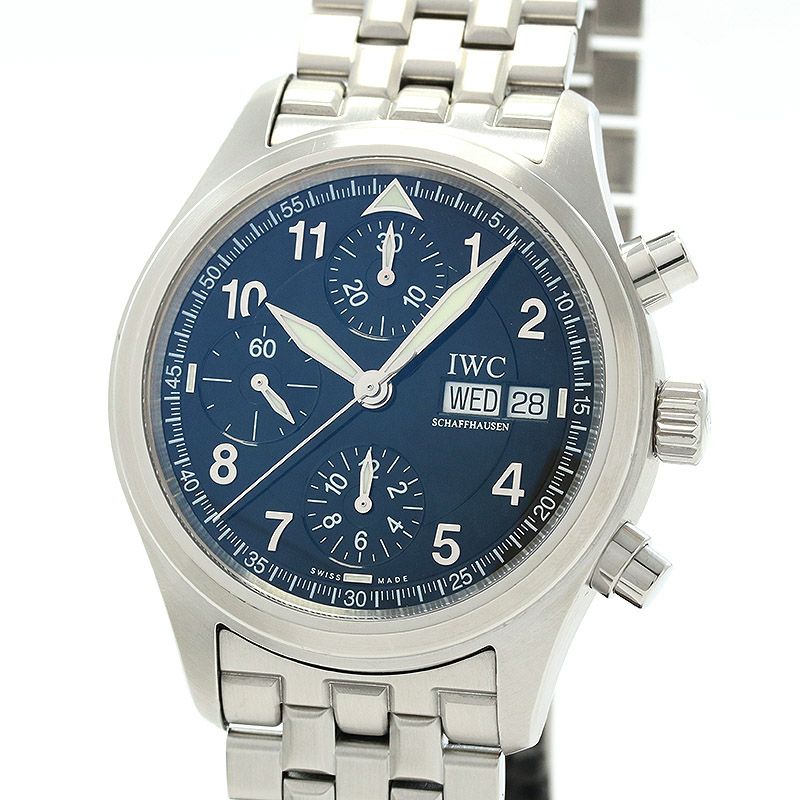 【中古】IWC MECHANICAL FLIEGERUHR CHRONOGRAPH アイ・ダブリュー・シー メカニカルフリーガークロノグラフ IW370618