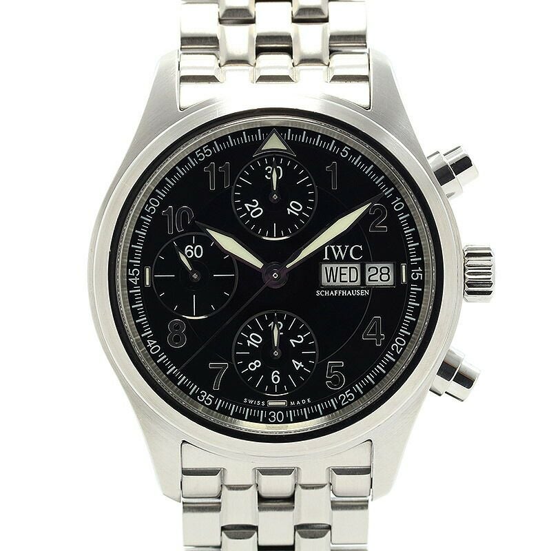 【中古】IWC MECHANICAL FLIEGERUHR CHRONOGRAPH アイ・ダブリュー・シー メカニカルフリーガークロノグラフ IW370618