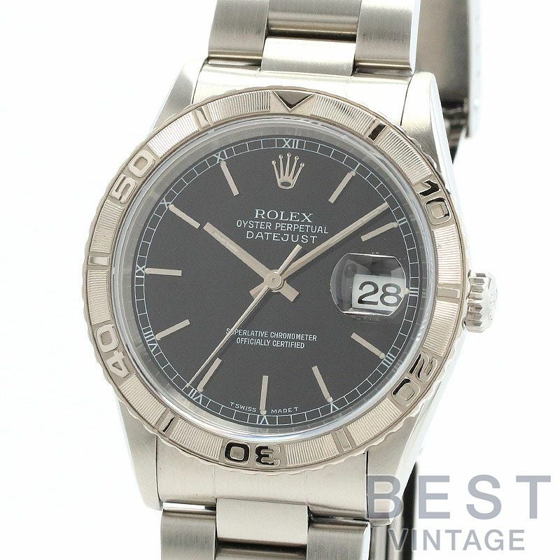 【中古】ROLEX OYSTER PERPETUAL DATEJUST TURN-O-GRAPH "THUNDERBIRD" ロレックス オイスターパーペチュアル デイトジャスト サンダーバード 16264