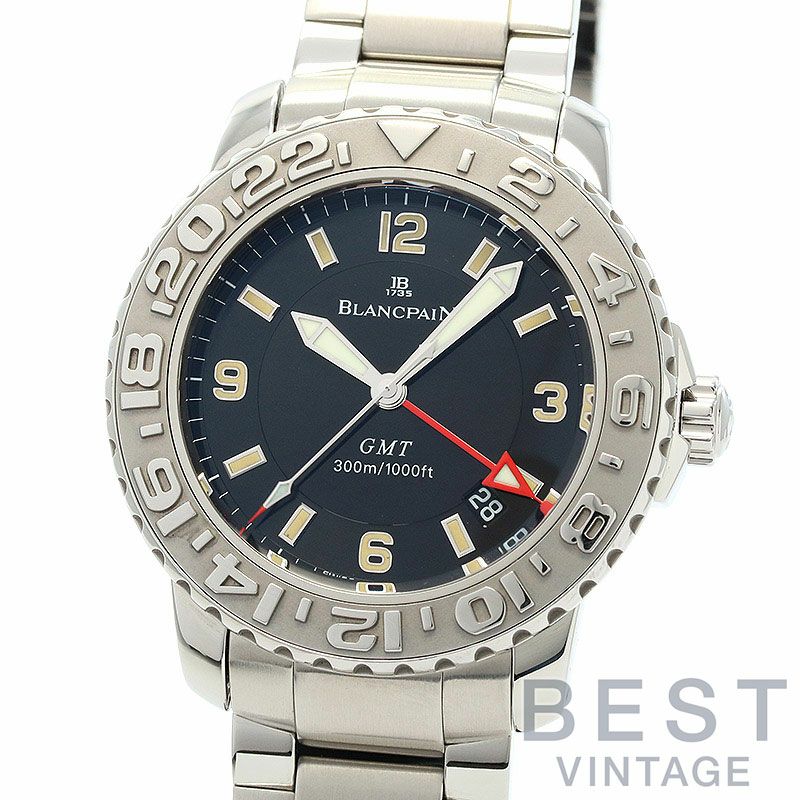 【中古】BLANCPAIN TRILOGY COLLECTION GMT ブランパン トリロジーコレクション GMT 2250-1130-71