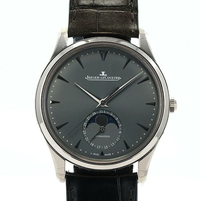 【中古】JAEGER-LECOULTRE MASTER ULTRA SLIM MOON ジャガー・ルクルト マスター・ウルトラスリム・ムーン Q1363540 (176.3.64.S)