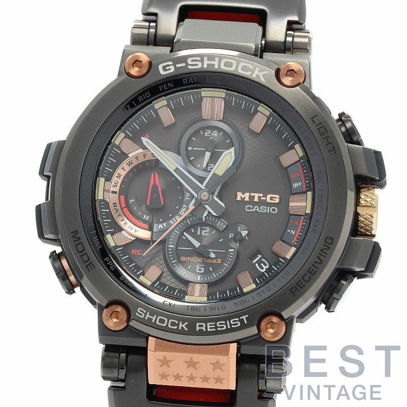 【中古】CASIO G-SHOCK MT-G 35TH ANNIVERSARY LIMITED EDITION MAGMA OCEAN カシオ Gショック MT-G 35周年記念限定モデル マグマオーシャン MTG-B1000TF-1AJR
